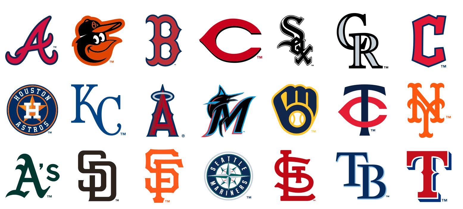 MLB Club Logos 2023